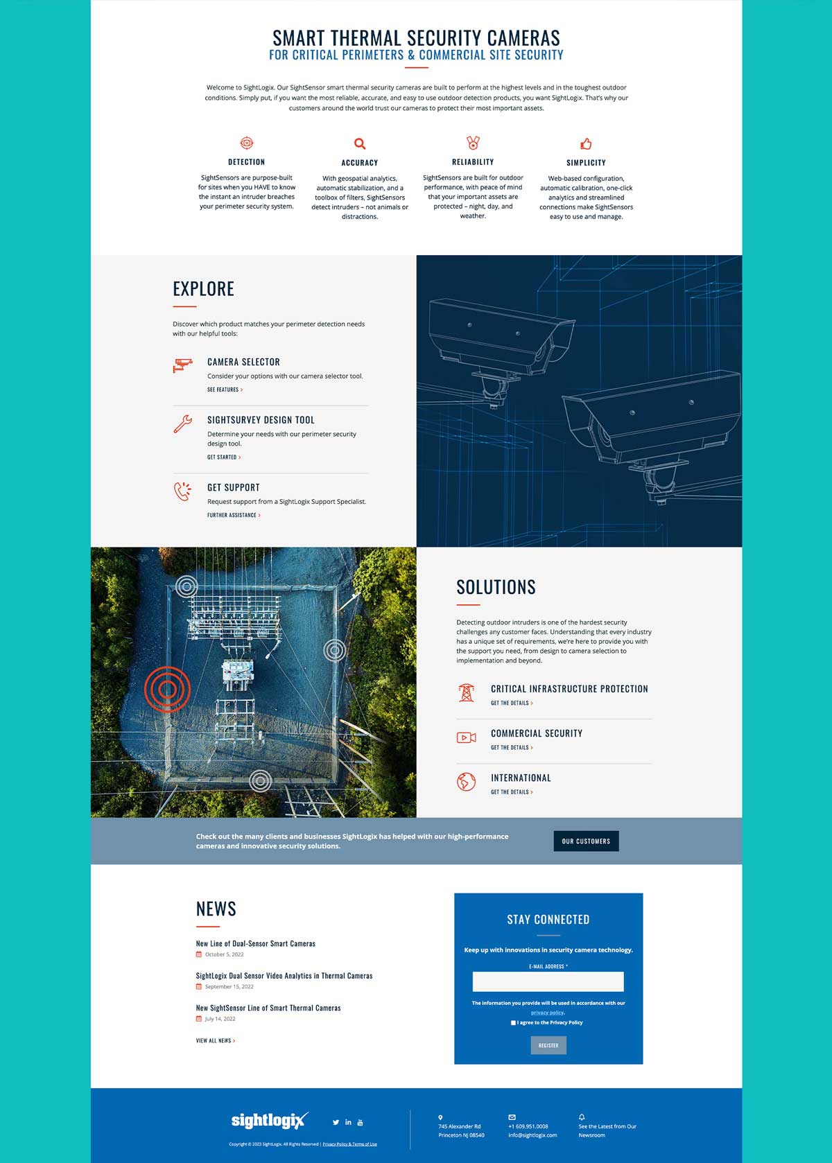 sightlogix website desktop scroll 02